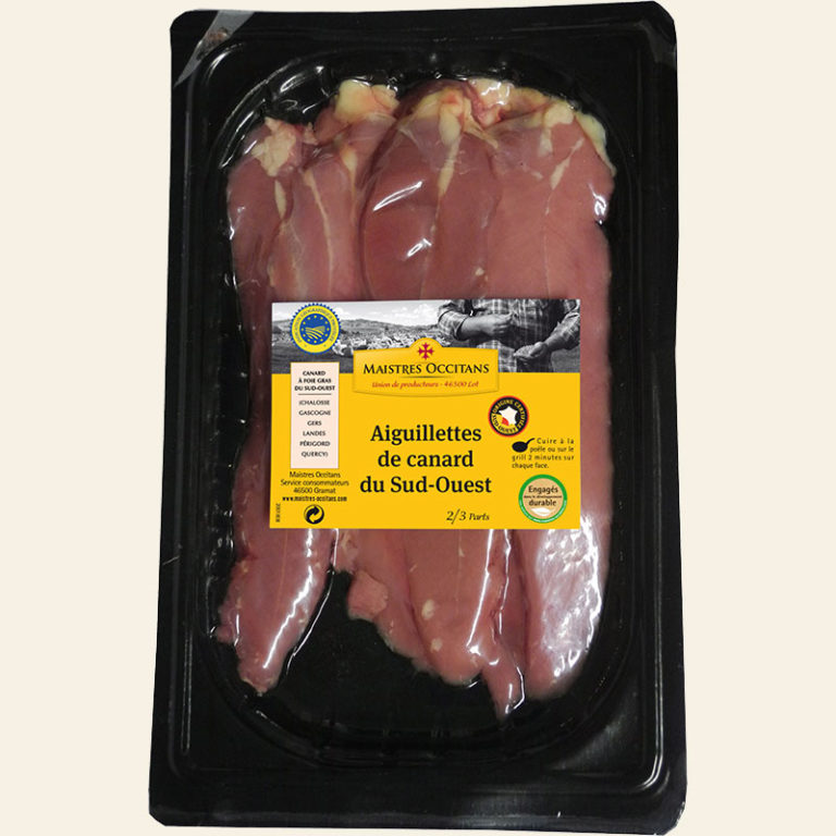 Aiguillettes de canard du Sud-Ouest 250g - Maistres Occitans